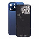 Sklo zadného housingu pre iPhone 15 Pro Max, Blue Titanium, Pulled A