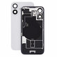 Sklo zadného housingu pre iPhone 16, White, Pulled A
