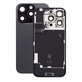 Sklo zadného housingu pre iPhone 16 Pro, Black Titanium, Pulled A