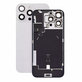 Sklo zadného housingu pre iPhone 16 Pro Max, White Titanium, Pulled A