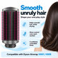 Pevná vyhladzovacia kefa pre Dyson Airwrap HS01, HS05, Iron / Fuchsia