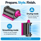 Vyhladzovací a sušiaci nadstavec Coanda pre Dyson Airwrap HS05, Iron / Fuchsia