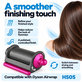 Vyhladzovací a sušiaci nadstavec Coanda pre Dyson Airwrap HS05, Iron / Fuchsia