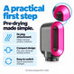 Nadstavec na rýchle sušenie pre Dyson Airwrap HS01, HS05, Iron / Fuchsia