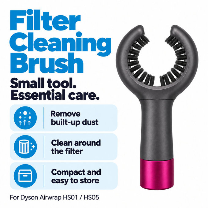 Čistiaca kefka filtra pre Dyson Airwrap HS01, HS05