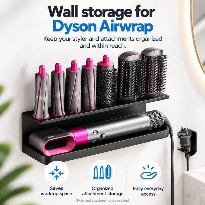 Nástenný držiak pre Dyson Airwrap