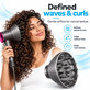 Difuzér pre Dyson Supersonic HD01, HD03, HD07, HD15, HD16, Iron / Fuchsia