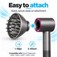 Difuzér pre Dyson Supersonic HD01, HD03, HD07, HD15, HD16, Iron / Fuchsia