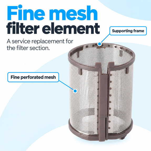Zadný filter pre Dyson Supersonic HD01, HD03, HD07, HD15, HD16