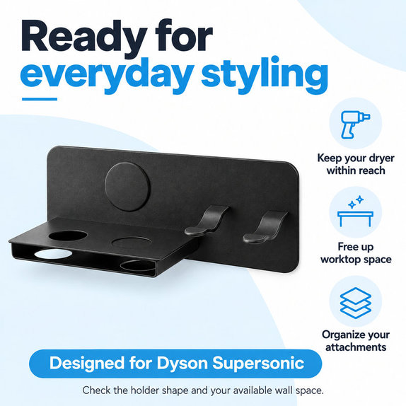 Nástenný držiak pre Dyson Supersonic
