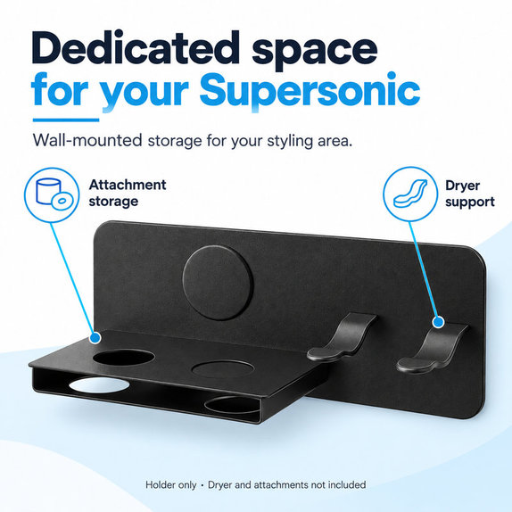 Nástenný držiak pre Dyson Supersonic