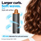 Krátky kulmovací nadstavec pre Dyson Airwrap HS01, HS05, 40 mm, Nickel / Copper