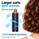Krátky kulmovací nadstavec pre Dyson Airwrap HS01, HS05, 40 mm, Prussian Blue / Rich Copper