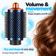 Veľká okrúhla kefa na objem pre Dyson Airwrap HS01, HS05, Prussian Blue / Rich Copper