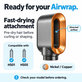 Nadstavec na rýchle sušenie pre Dyson Airwrap HS01, HS05, Nickel / Copper