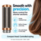 Malá pevná vyhladzovacia kefa pre Dyson Airwrap HS01, HS05, HS08, Nickel / Copper