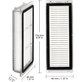 HEPA filter, 2 ks pre Xiaomi Dreame L20 Ultra, X20 Pro, X20 Pro Plus
