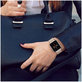 Remienok Milaneseband pre Apple Watch 8 / 9 / 10 / 11 / Se (40 / 41 / 42 mm), Rose Gold, Tech-Protect