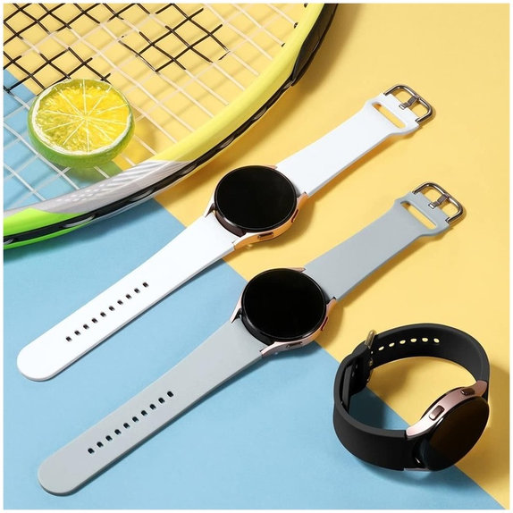 Remienok Iconband pre Samsung Watch 4 / 5 / 5 Pro / 6 / 7 / FE, čierna, Tech-Protect