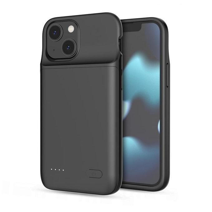 Powercase 4700mAh pre iPhone 12 Mini / 13 Mini, čierna, Tech-Protect