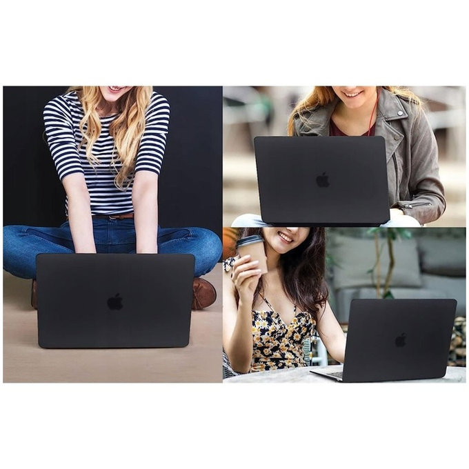 Puzdro Smartshell pre MacBook Pro 16 M1-M5 / M5 Pro / M5 Pro Max 2021-2026, Matte Black, Tech-Protect