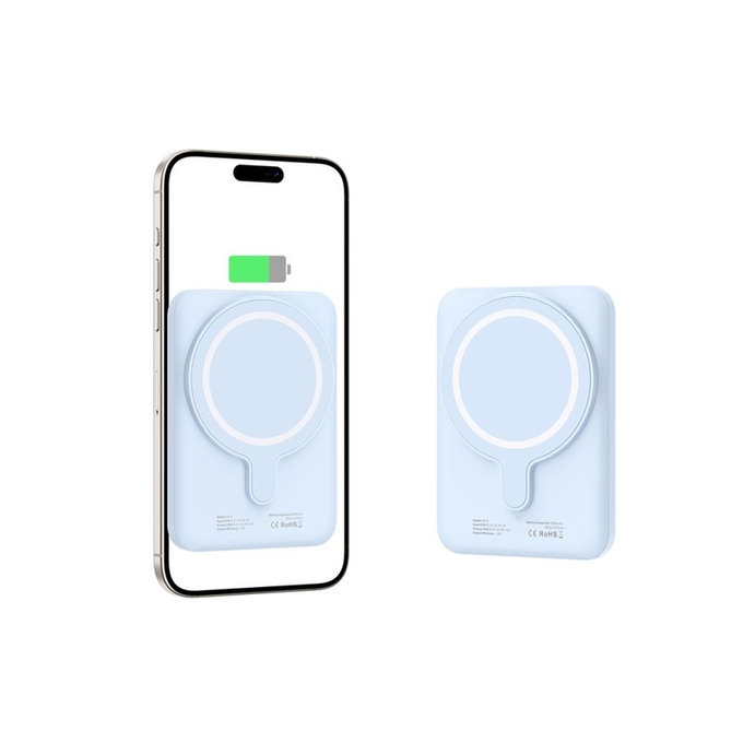 PowerBank PB10 Lifemag MagSafe 5000mAh, modrá, Tech-Protect