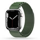 Remienok Nylon Pro pre Apple Watch 8 / 9 / 10 / 11 / Se / Ultra (44 / 45 / 46 / 49 mm), Military Green, Tech-Protect