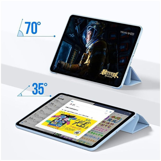 Puzdro Smart pre iPad 10.9" 10 / 2022 / 11" 11 / 2025, modrá, Tech-Protect