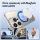 Magnetický MagSafe krúžok Magmat MagSafe, čierna, Tech-Protect