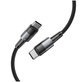 Kábel Ultraboost USB-C Cable PD 60W / 3A 25CM, sivá, Tech-Protect