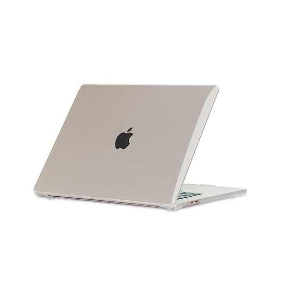 Puzdro Smartshell pre MacBook Air 15 M2-M5 2023-2026, Crystal Clear, Tech-Protect