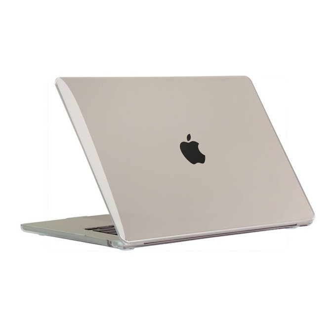 Puzdro Smartshell pre MacBook Air 15 M2-M5 2023-2026, Crystal Clear, Tech-Protect