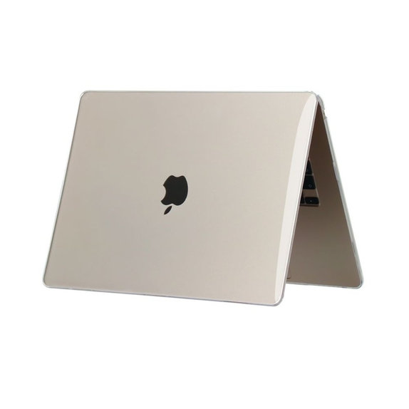 Puzdro Smartshell pre MacBook Air 15 M2-M5 2023-2026, Crystal Clear, Tech-Protect