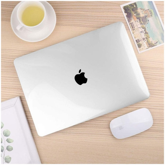 Puzdro Smartshell pre MacBook Air 15 M2-M5 2023-2026, Crystal Clear, Tech-Protect