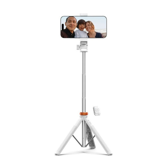 Selfie tyč so statívom L03S, biela, Tech-Protect
