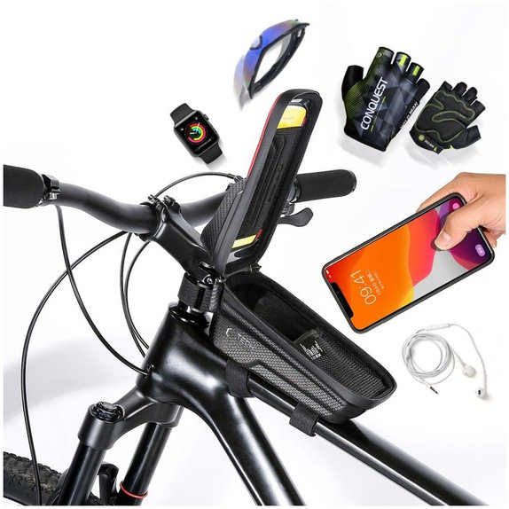 Držiak na bicykel V2 Universal Bike Mount "M", čierna, Tech-Protect