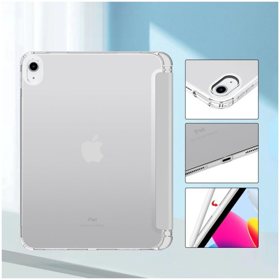 Puzdro Sc Pen Hybrid pre iPad 10.9" 10 / 2022 / 11" 11 / 2025, sivá, Tech-Protect