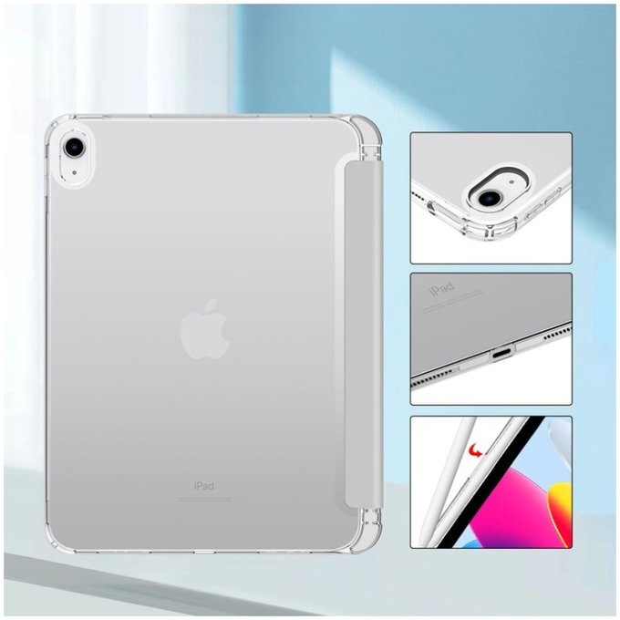 Puzdro Sc Pen Hybrid pre iPad 10.9" 10 / 2022 / 11" 11 / 2025, sivá, Tech-Protect