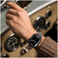 Remienok Stainless Line pre Apple Watch 8 / 9 / 10 / 11 / Se / Ultra (44 / 45 / 46 / 49 mm), Titanium/Orange, Tech-Protect