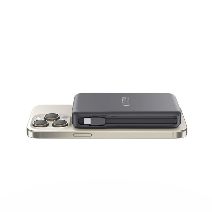 PowerBank PB31 LifeMag MagSafe 10000mAh, čierna, Tech-Protect
