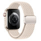 Remienok Nylonmag pre Apple Watch 8 / 9 / 10 / 11 / Se (40 / 41 / 42 mm), Natural Titanium, Tech-Protect