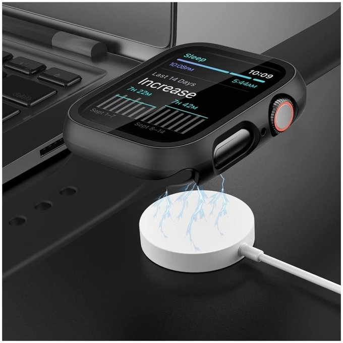 Remienok DEFENSE360 pre Apple Watch 10 / 11 (46 mm), číra, Tech-Protect