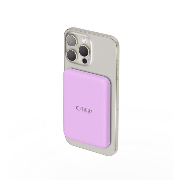 PowerBank PB10 Lifemag MagSafe 5000mAh, Lilac, Tech-Protect