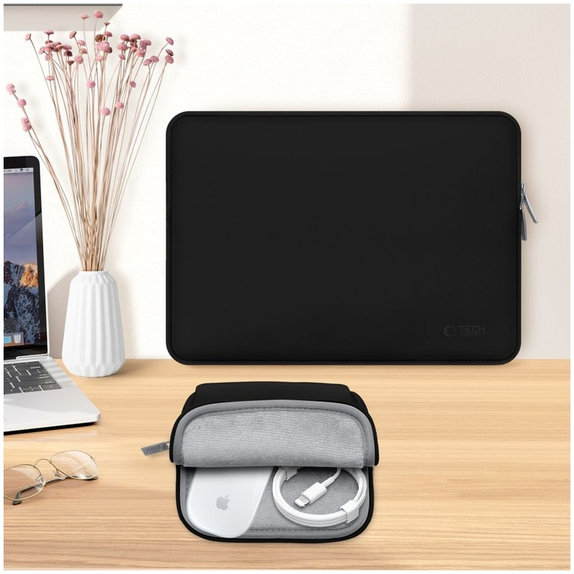Puzdro na notebook Neoslim 13-14, čierna, Tech-Protect