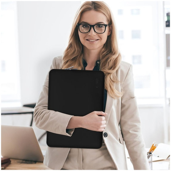 Puzdro na notebook Neoslim 13-14, čierna, Tech-Protect