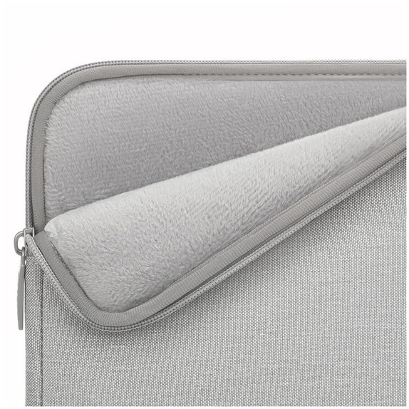 Puzdro na notebook Sleevy 13-14, Crayon Grey, Tech-Protect