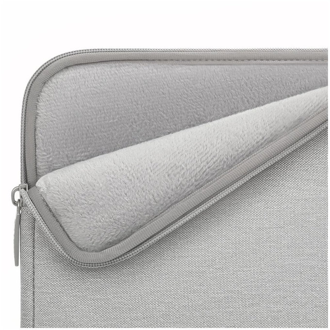Puzdro na notebook Sleevy 13-14, Crayon Grey, Tech-Protect