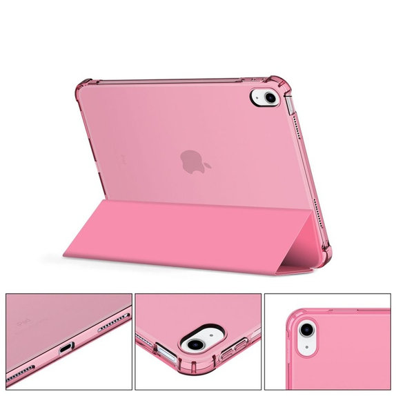 Puzdro Sc Pen Hybrid pre iPad 10.9" 10 / 2022 / 11" 11 / 2025, Crystal Magenta, Tech-Protect