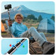 Selfie tyč so statívom GA100 pre GoPro / Dji / INSTA360, čierna, Tech-Protect