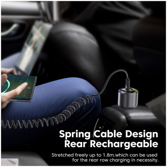 Kábel UB20T Ultraboost USB-C Cable PD 100W / 5A 180CM, čierna, Tech-Protect